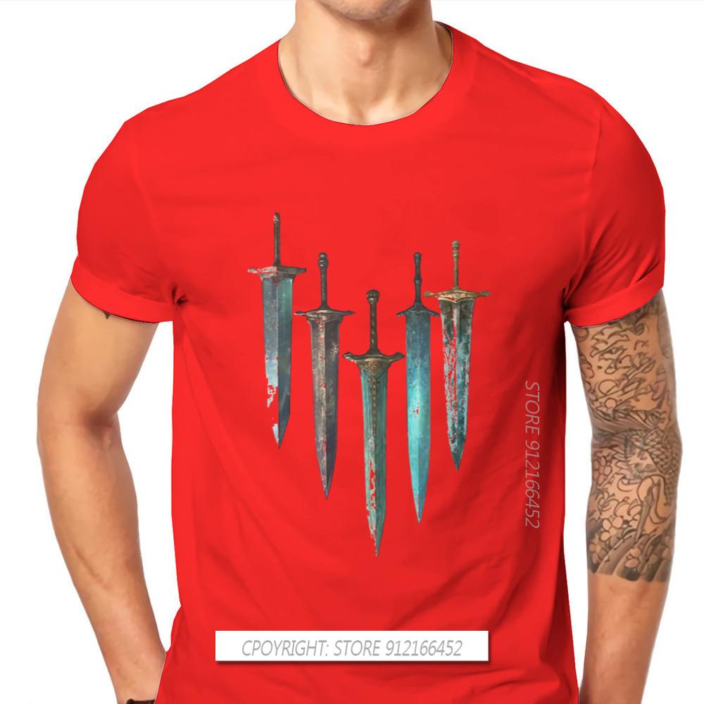 Футболки Moonlight Sword Хэллоуин Лорд Унисекс Darkstalker Kaathe Игра Мужской Харадзюкуопс Футболка Круглый вырез Большой размер
