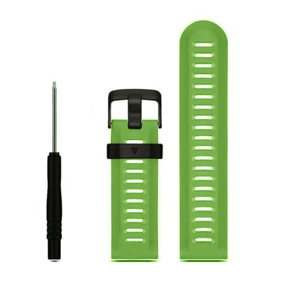 Colorful 26mm Width Outdoor Sport Silicone Wrist Strap Watchband Replacement Bracelte Watch for Garmin Fenix 3 HR 5X Watch Band