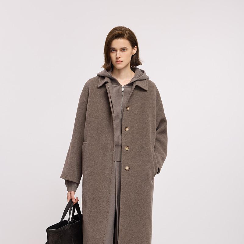 LILY old money double-sided woolen coat for women
