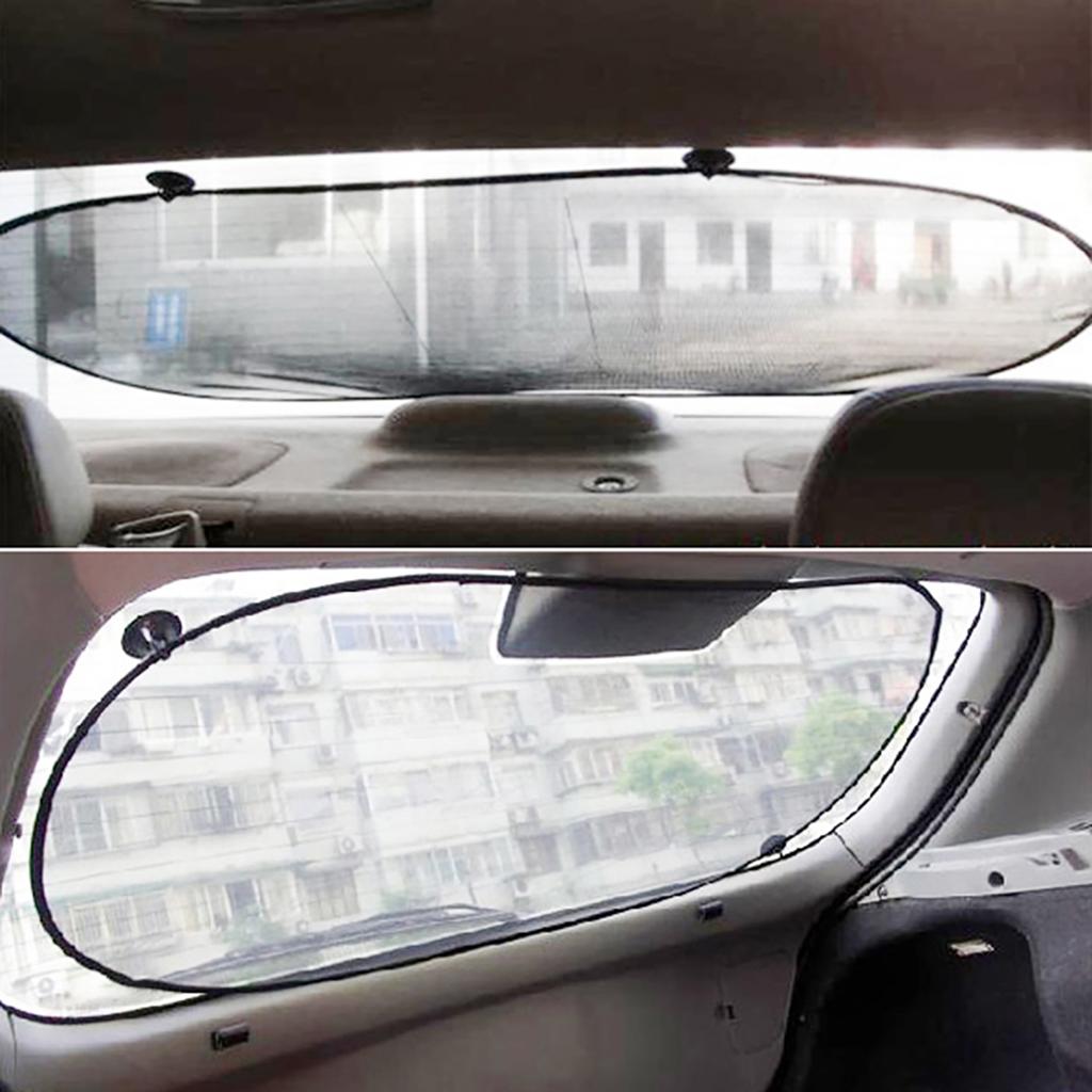 Универсальное солнцезащитная сетка экран на заднее и лобовое стекло