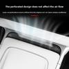 For XPENG G9 Car Dust Cover for Central Control Air Outlet Stainless Steel Anti Blocking Protective Cover Interior Accessories