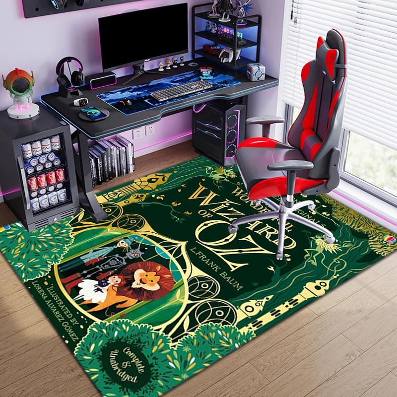 1PC The Wizard of Oz Rug - home decoration Carpet For Living Room Bedroom Flooring Computer Chair Area Rug