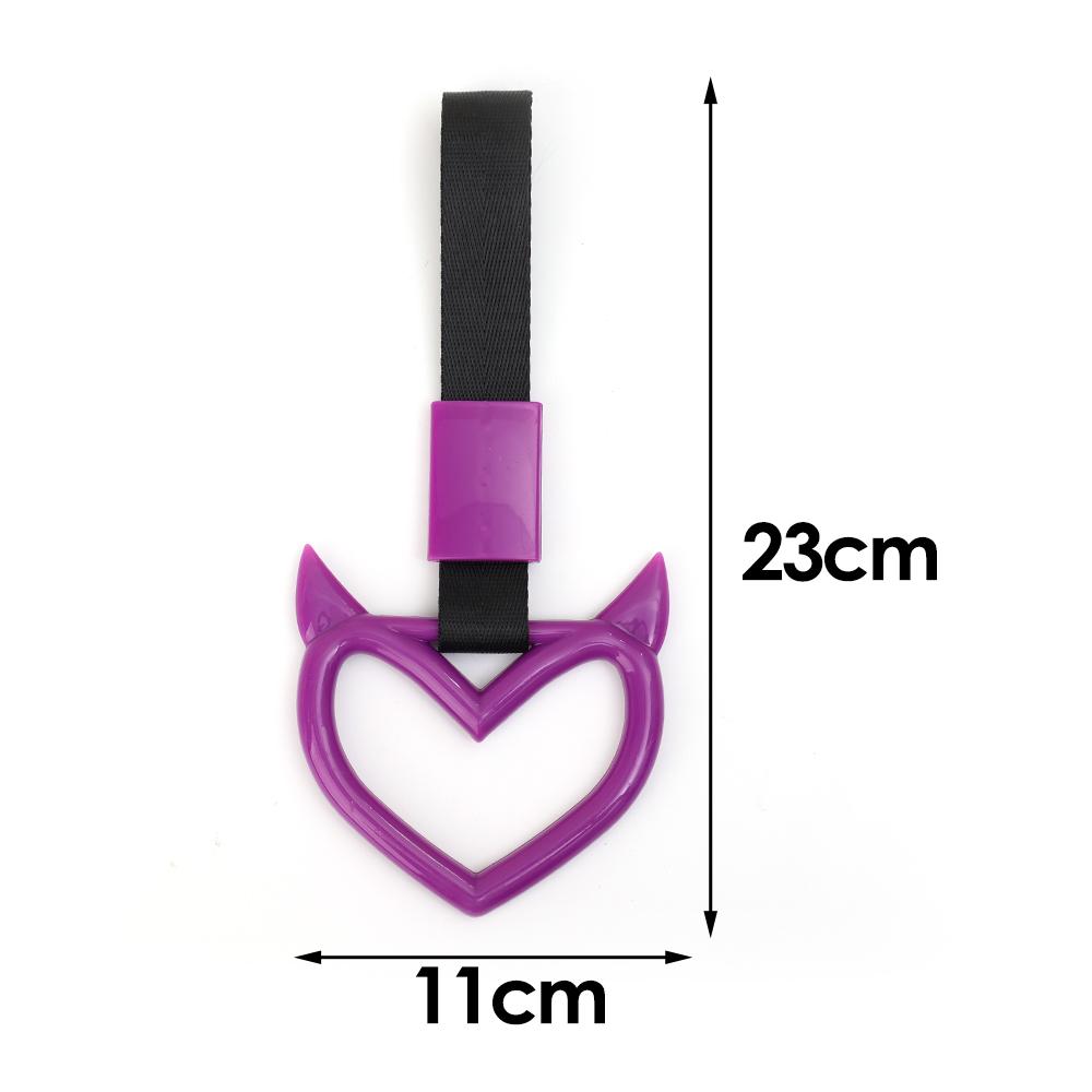 Ручка автомобиля с клаксоном Love Trailer Trim с кольцом для вытягивания в машине Drift Charm с предупреждающим кольцом для бампера, автомобильные аксессуары