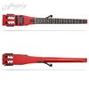 Anygig Portable Travel Electric Guitar 82CM Cherry Full Scale with Gig Bag for Right Handed 1.6KG 25.5"