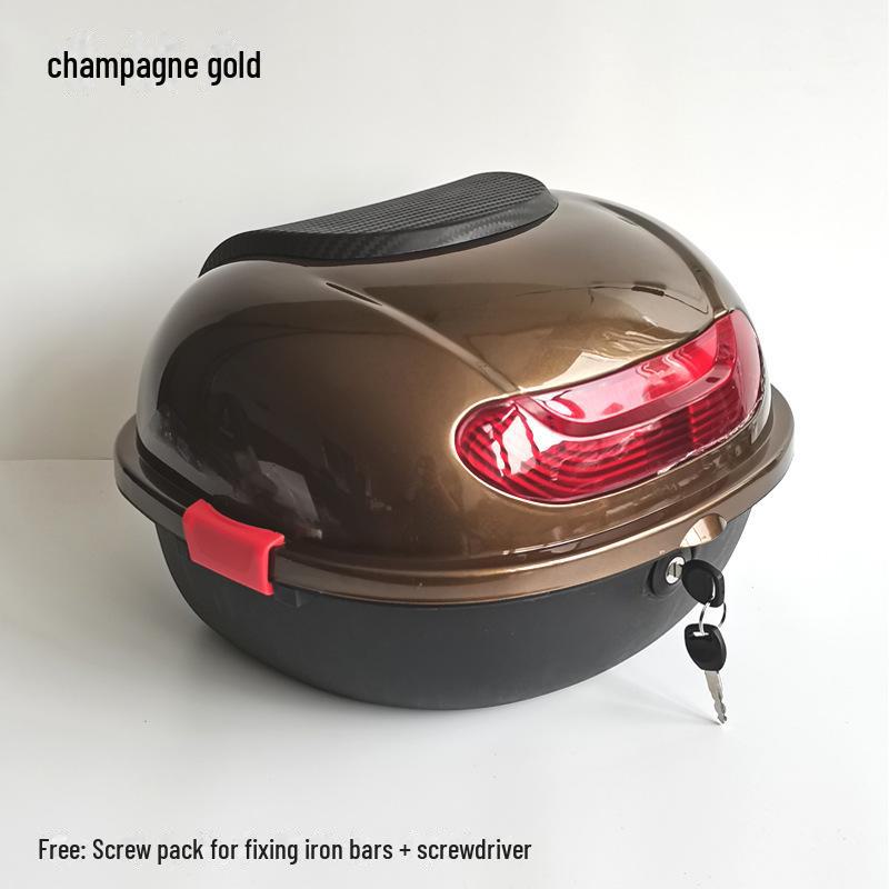 Багажник электромобиля национального стандарта: Yadi Emma Tail Knife Battery Scooter Turtle Средний ящик для хранения