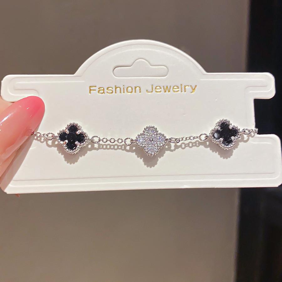 Zircon Flower Hand Chain Highend Design Stylish Accessory For Women