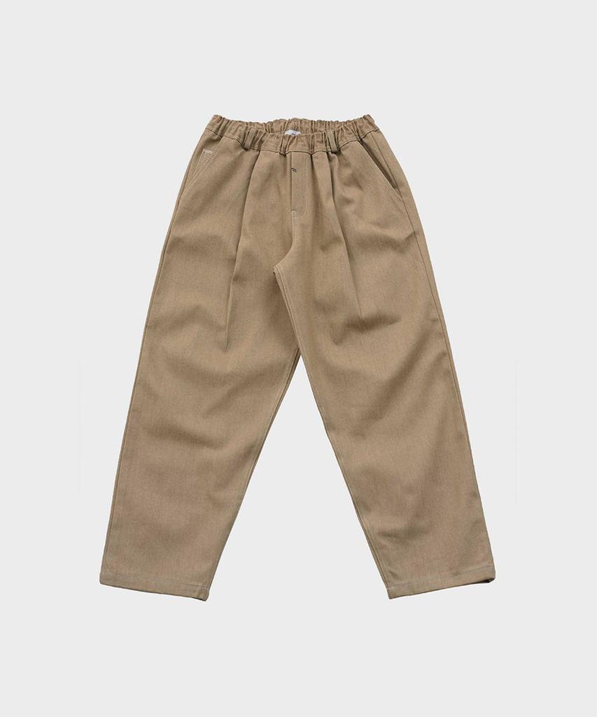 FFEFF STUDIO Джинсы с эластичным поясом Sahara Selvedge Denim (бежевый)