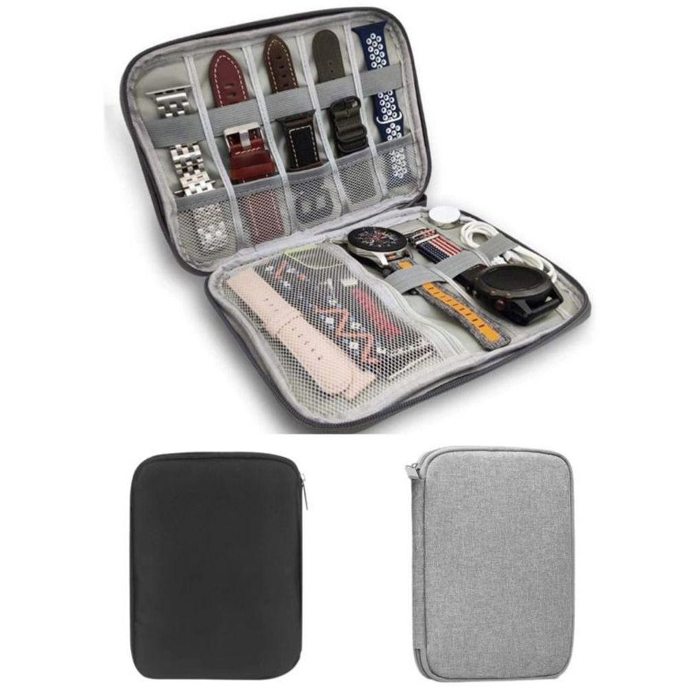 For Apple Watch Portable Case Cover Smart Watch Watchband Organizer Travel Bag Watch Band Storage