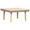 Day and Night - Day and Night Garden Coffee Table Solid Acacia Wood 60x60x31.5 Cm