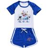 Kids Girls Anime Cartoon POP Singer Super Star Zoey Rumi Mira Print Short Sleeves T-Shirt Shorts Pants Casual Clothes Set