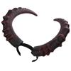 Headpiece Halloween Demon Horns Headband Pu Devil Ox Horn Hairband Novelty   Dressing Up Props