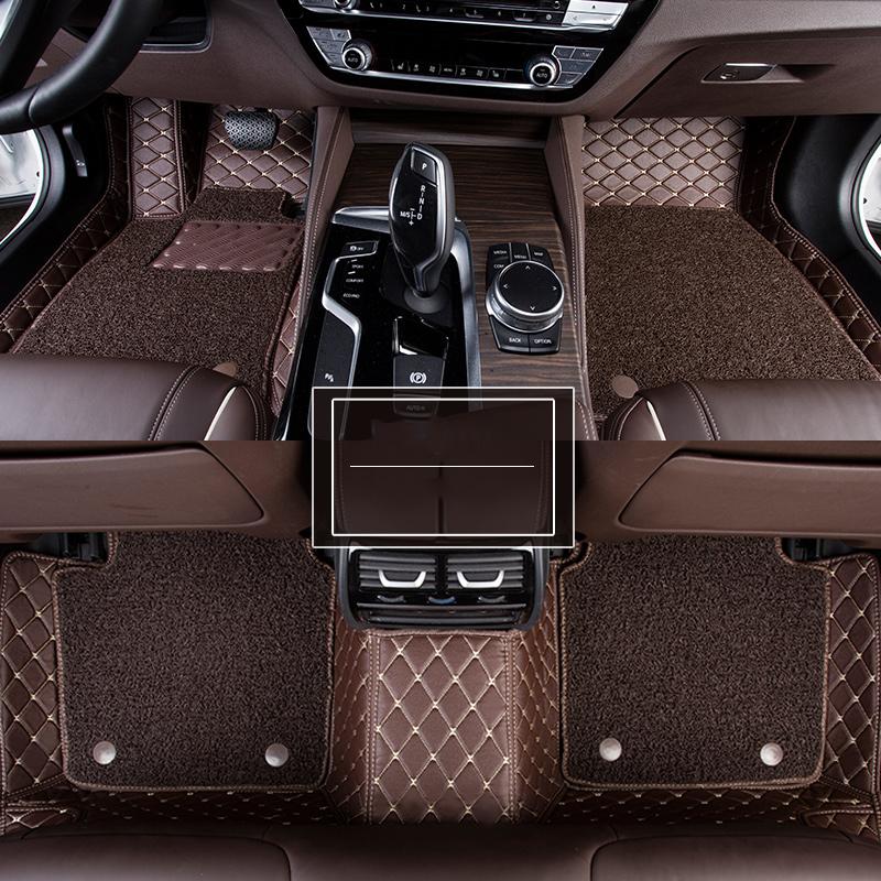 Автомобильные коврики на заказ для BMW F11 F10 F31 F34 X1 X2 X3 X4 i3 i4, автоковры, подушечки для ног, детали интерьера