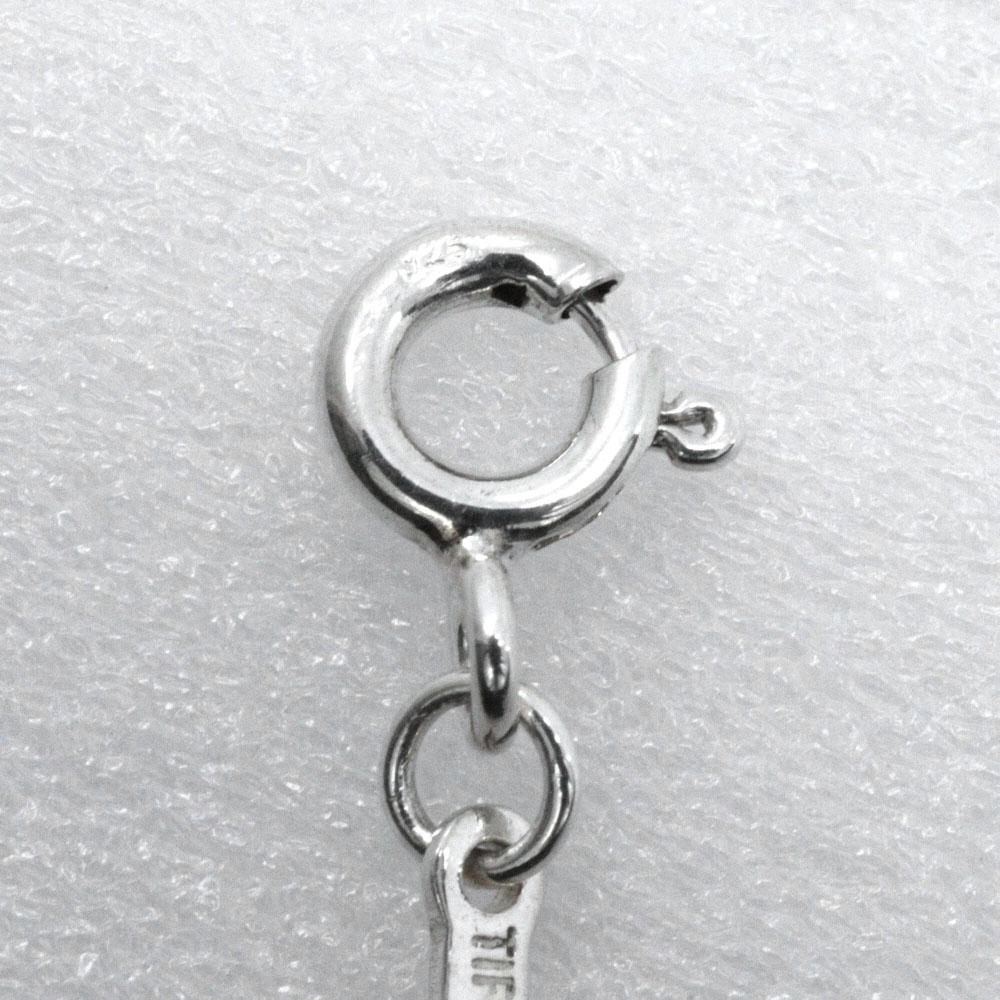 TIFFANY&Co. Open Heart Necklace Elsa Peretti Silver925 Heart 4.6g Women Used