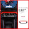 For Mini Countryman U25 Cooper E SE J01 EV J05 Aceman 2024 2025 Accessories Car Styling Central Control Button Frame Trim ABS