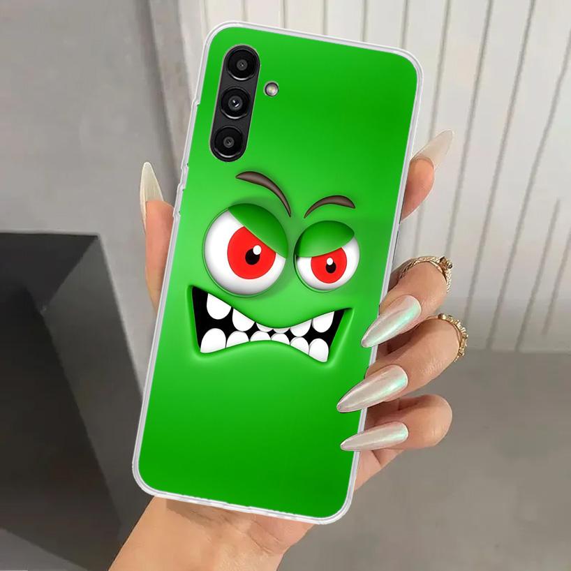 Забавный Милый Чехол для Телефона Samsung Galaxy A16 A26 A36 A56 A15 A25 A35 A55 A14 A24 A34 A54 A13 A23 A33 A53 A05S A04S A03S A15