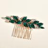 Ornaments Hair Jewelry Crystal Hair Combs Bridal Clips Flower Leaf Headbands Rhinestone Hair Comb