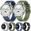 22mm Composite Silicone Strap For Huawei Watch GT4 46mm Official Nylon Braided Bracelet Band Huawei Watch 4/3/GT4-3-2 Pro Belt