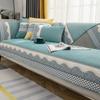 Simple Sofa Cushion for All Seasons, Non-slip Leather Sofa Cover, Chenille High-end Seat Cushion, Backrest Towel and Cover Cloth