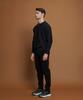 PANICALE Black Regular Fit Triangle Corduroy Pants (Type A)