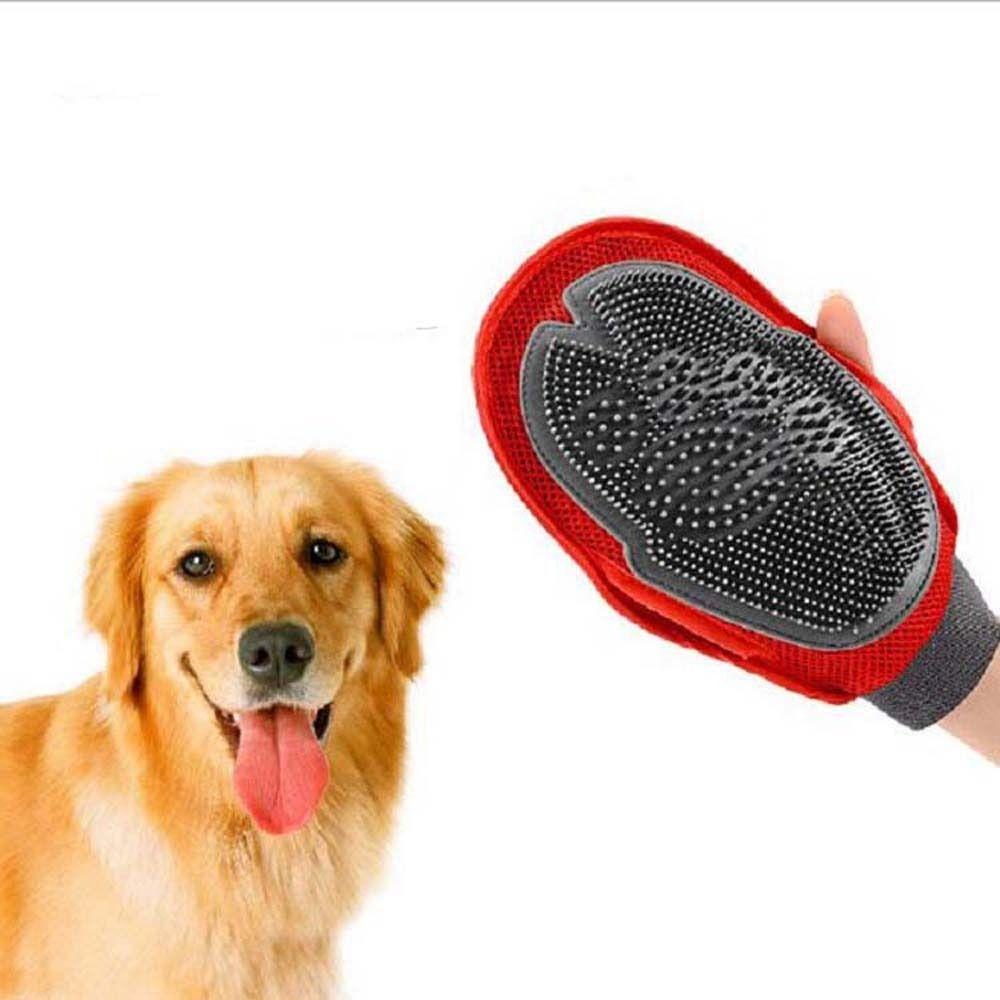 Glove Deshedding Gentle Efficient Dog Brush Glove Dog Combs Pet Glove Dog Bath Cleaning Supplies