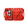 TU-21 Compression  Test  Kit Engine Cylinder Dual Gauge Leakdown Tester Kit Diagnostics Tool