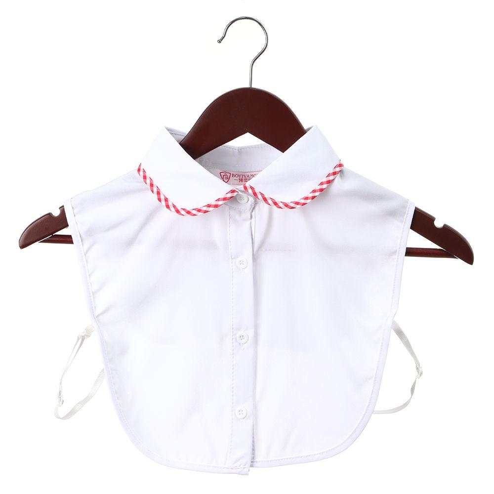 Fashion Lace Detachable Shirt Fake Collar False Tie Clothes Accessories Lapel Blouse Top