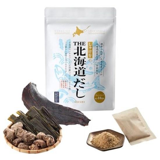 Hokkaido Dashi Pack additive-free pure domestic nutrient-rich unused fish salmon (1 bag (4g x 14 packs))