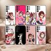 Чехол для телефона M-Momo Ayase D-Dandadan для Samsung S26,S25,24,23,22,30,21,10,9,Ultra,Plus,Lite, Черный Мягкий Чехол