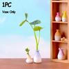 1 PC Small Ornament Fairy Garden Miniature Flowerpot Resin Vase Micro Landscape Garden Decor