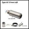 51mm 61mm Motorcycle Exhaust Pipe Muffler DB Killer Left Right Side Universal for ER6N SV650 CRF230 Z800 R1 CB650F CB1000R MT07