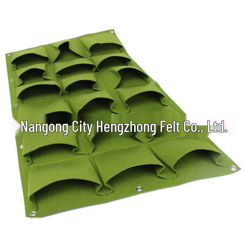 Вертикальный 3D цветочный горшок: Зеленая стена из войлока для выращивания растений, для помещений и улицы