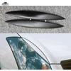 For Infiniti G35 Sedan 2002 - 2007 Carbon Fiber Headlight Cover Eyelids V35 Fiber Glass FRP Primer Front Lamp Decorative Sticker