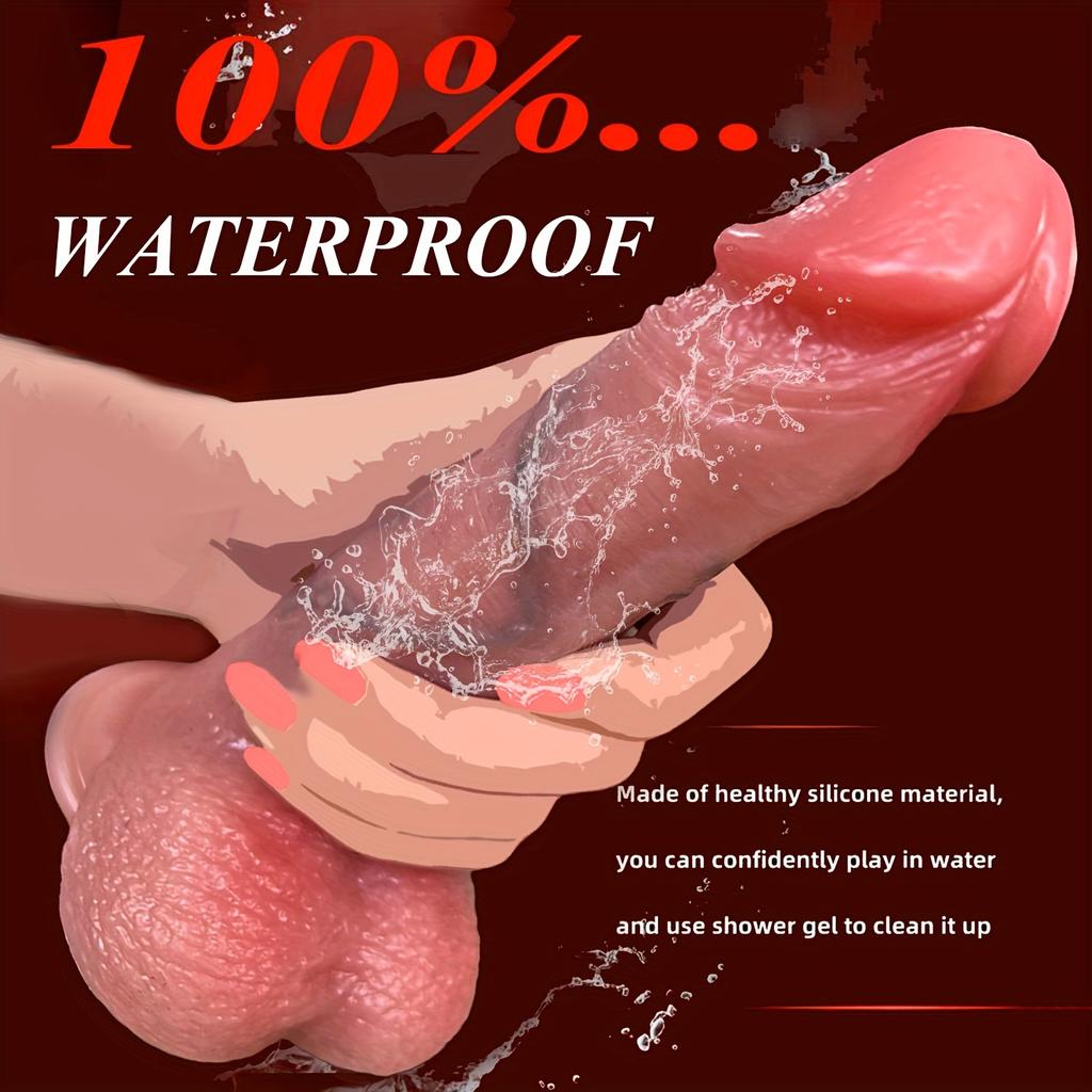 Реалистичные дилдо, похожие на кожу, секс-игрушки для женщин, мягкий силикон с прочной присоской для игр без помощи рук, секс-игрушки
