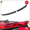 Durable-For MINI F55 F56 Red Car Rear Trunk Roof Spoilers Primer Auto Tail Wing Decoration Exterior Modification Protective Part