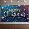New Year Banner Christmas Themed Christmas Party Display Xmas Backdrop Sparkling Stars Christmas Event Backdrop For Festive Xmas