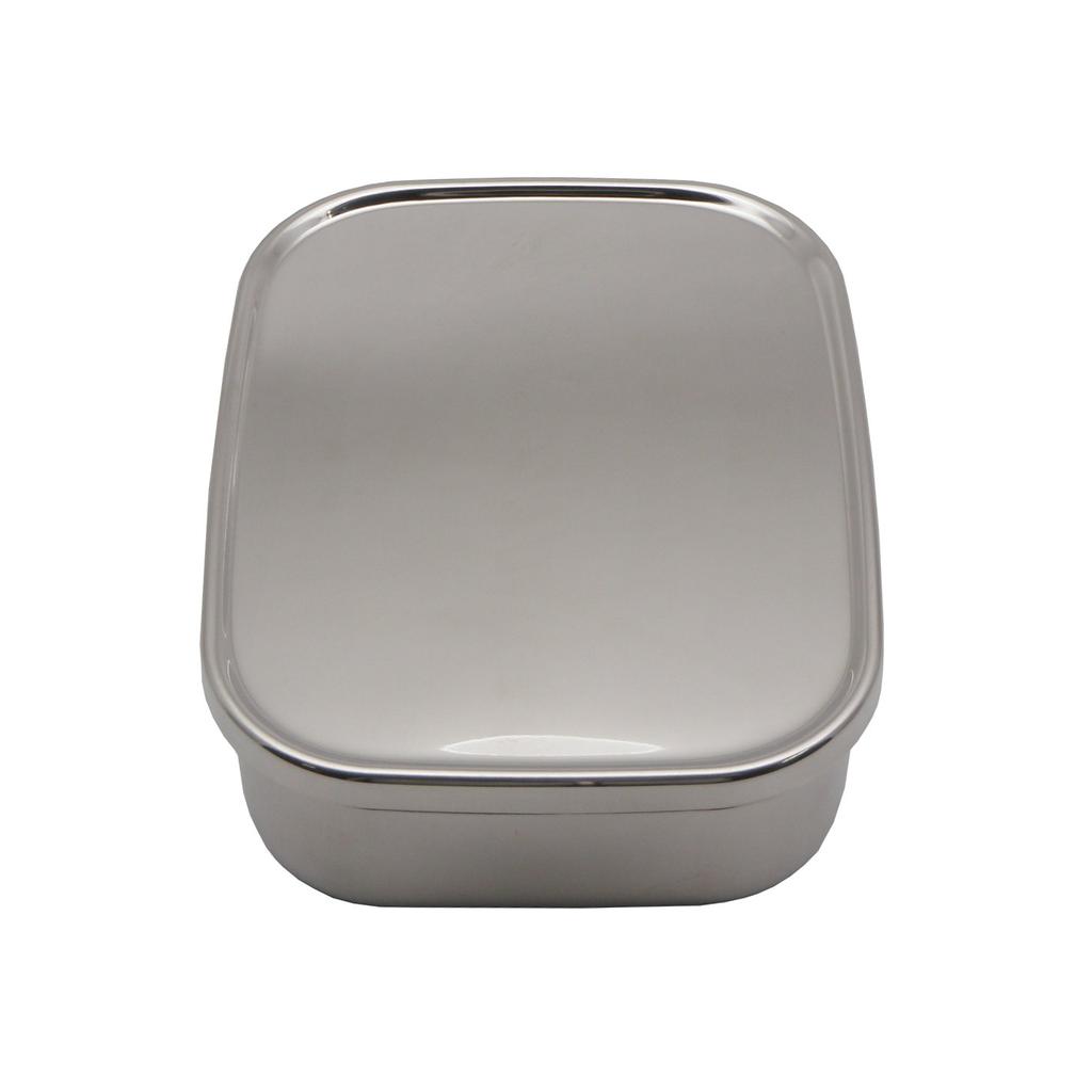 Kobo Aizawa Square Food Silver Box, Medium, 70266,