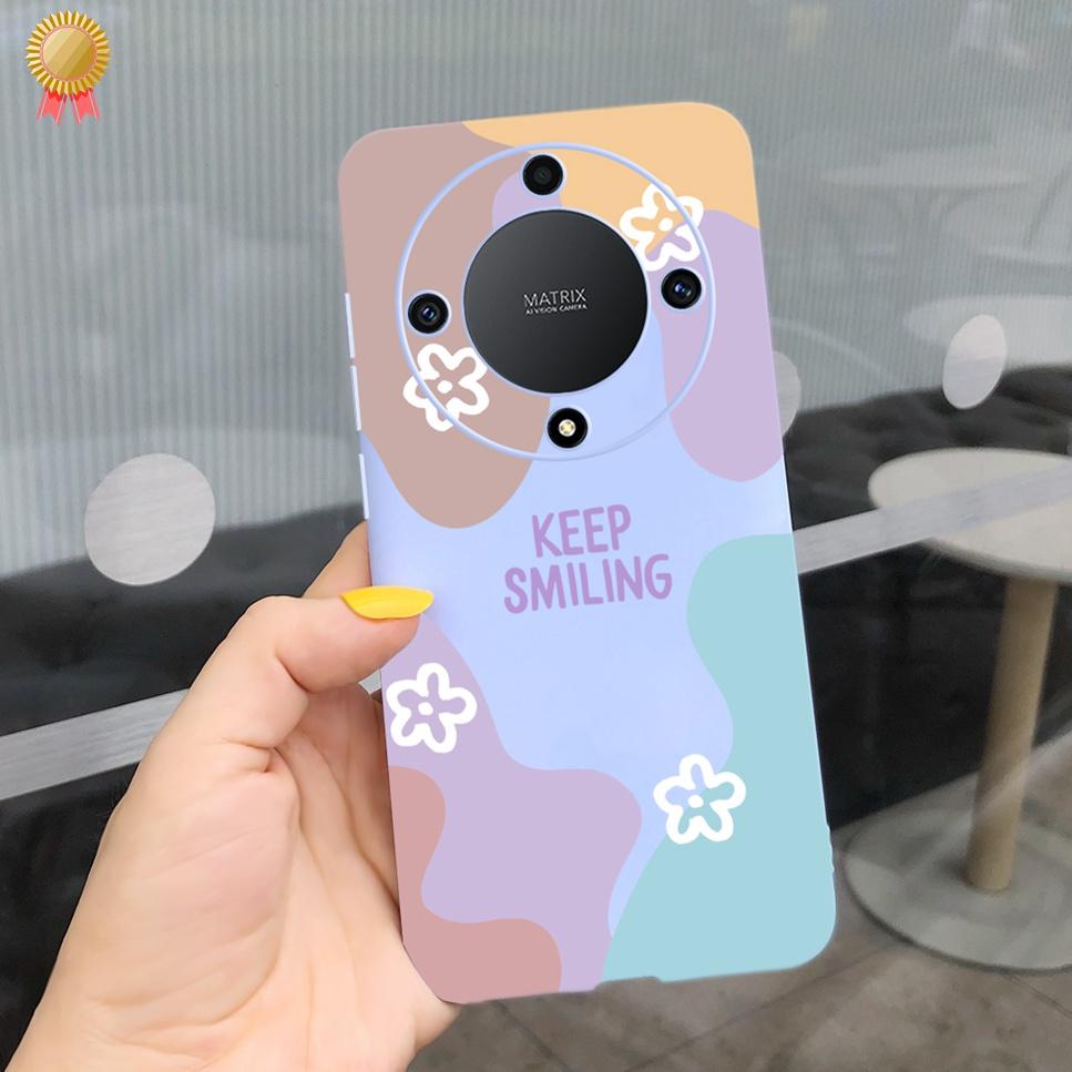 Luxury Case For Honor X9a Soft TPU Capa COOL New Cute Animal Painted Back Coque For Honor X9a X8A X7A 9XA 8XA 7XA  Bumper Bags