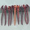 1PC Women's Hair Clips Hair Accessories Headwear Jewelry Gift Wooden Hairpins Hair Jewelry