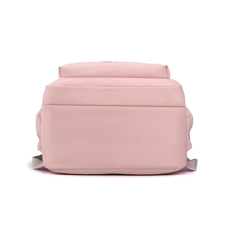 Студенческая школьная сумка, однотонный рюкзак для девочек, большой емкости