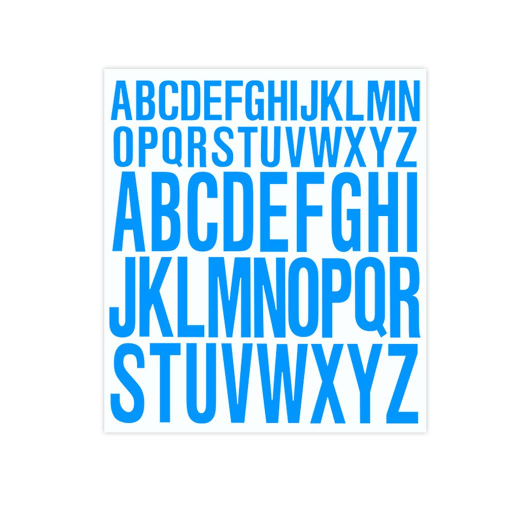 Водонепроницаемые наклейки с английскими буквами своими руками, этикетки для файлов с ручным счетом, наклейки из ПВХ, устойчивые к маслу и царапинам, цветные английские этикетки