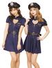 Cosplay GH Heart Police Navy L [Clearstone] Women's