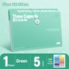Папка-файл формата А4 с 5/8/12 карманами, хранилище для контрольной бумаги, портативный водонепроницаемый органайзер, большая емкость, классифицированный портфель