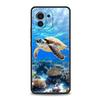 Крутой чехол для телефона с морской черепахой для Xiaomi 15 14 13 12 Lite 14T 13T 12T Pro Poco X7 X6 X5 X4 X3 NFC F7 Ultra F6 Pro Мягкая крышка