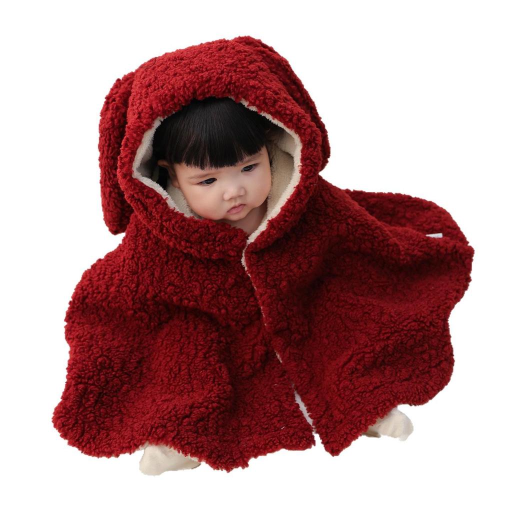 Двухслойная флисовая накидка с 3D-рисунком для детей: Очень толстые для прогулок с ребенком