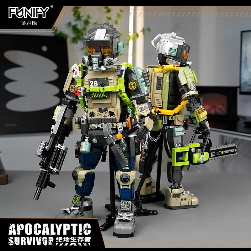 Jedi Survivor Functional Samurai Adult High-Difficulty Assembly Building Block Figure Tide Play Model Ornament