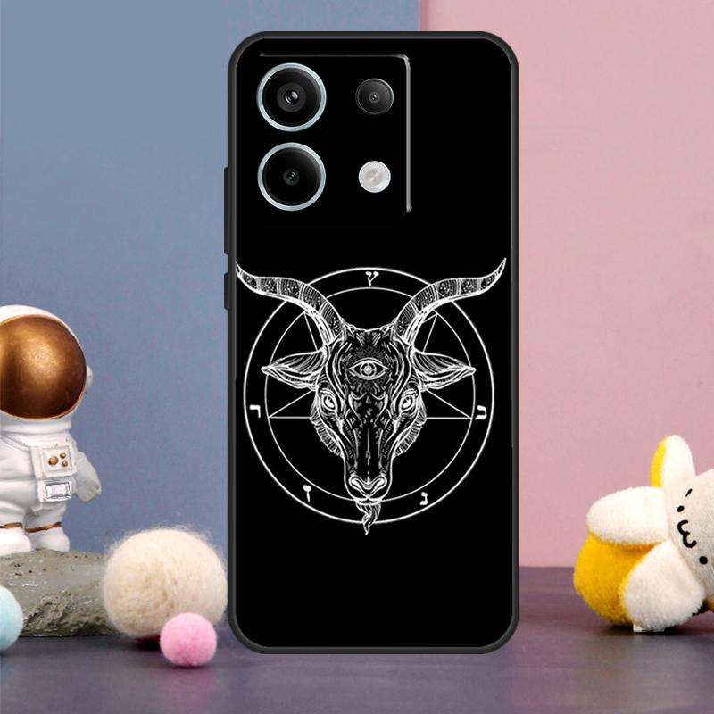 Чехол с пентаграммой для колдовства и оккультизма для Xiaomi Redmi Note 14 9 10 11 12 13 15 Pro Plus Redmi 15 15C 10C 12C 13C 14C