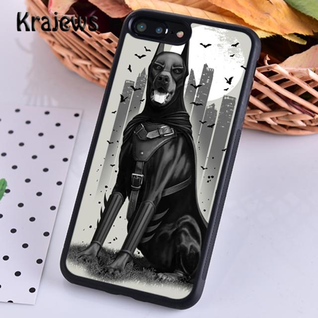 Krajews CUTE DOBERMAN DOG BREED Phone Case Cover For IPhone 18 17 Air 16 15 14 plus 11 12 13 pro max Plus coque Fundas