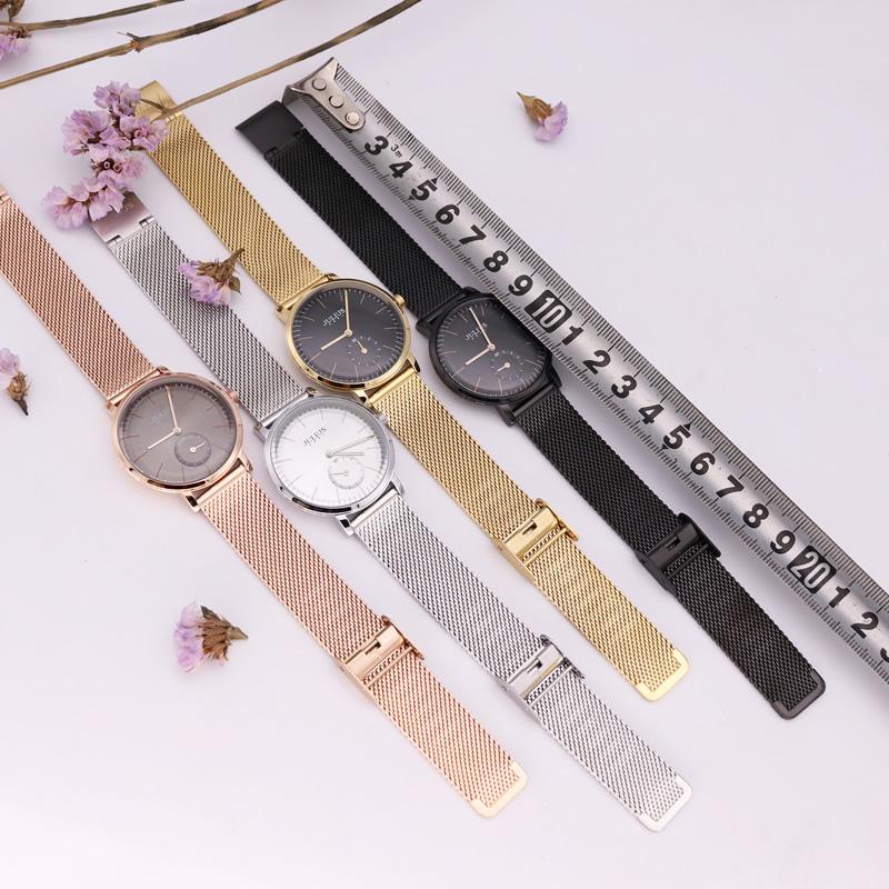 Real Small Function Hand Japan Quartz Mov't Women's Watch Julius Stainless Steel Hours Girl's Birthday Gift Box