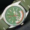 ВИНТАЖНЫЕ ОТРЕМОНТИРОВАННЫЕ МУЖСКИЕ АВТОМАТИЧЕСКИЕ ЧАСЫ SEIKO 5 6309A ЯПОНИЯ ЗЕЛЕНЫЕ a440825-4