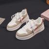 Белые туфли для женщин весна и осень новые универсальные удобные дышащие спортивные повседневные кроссовки на платформе для женщин